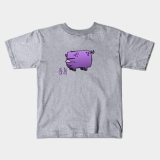 Chinese Zodiac Pig Kids T-Shirt